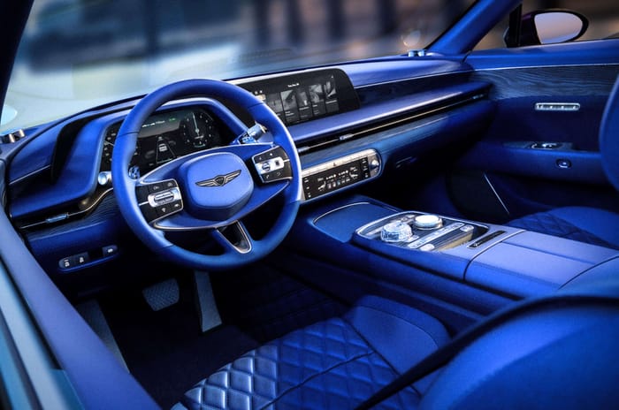 Genesis X Gran convertible interior concept